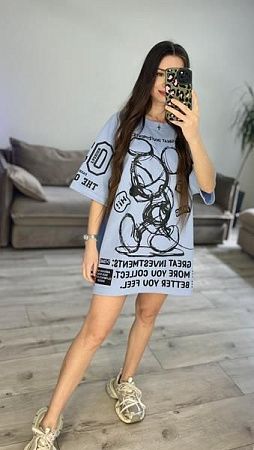 Туника S.Style 73 -1 l.blue - делук