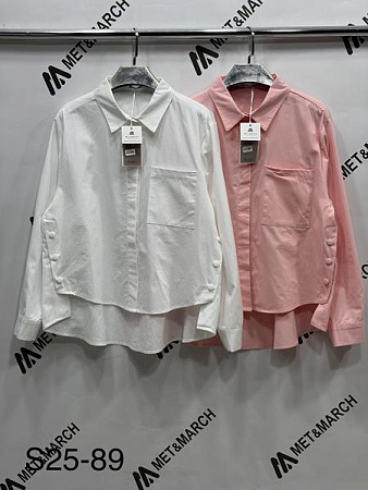 Рубашка Met&March 25-89 white - делук