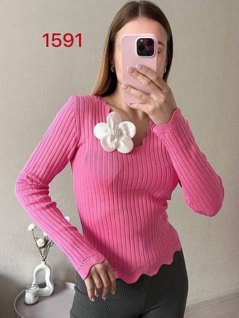 Свитер Fsn 1591 pink - делук