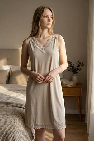 Ночнушка Trikotag 1833 beige - делук