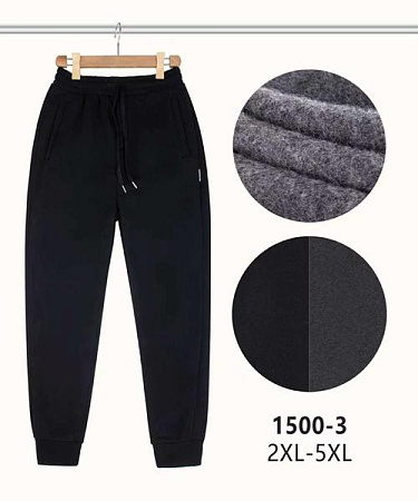 Штаны Спорт Kenalin 1500-3 black - делук