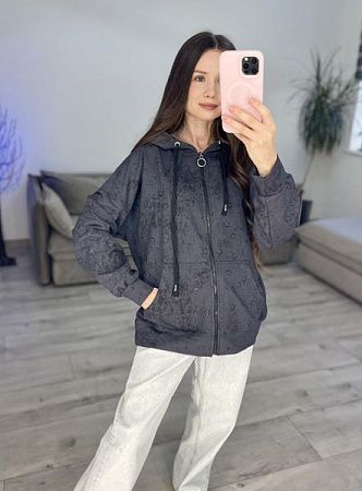 Кофта Спорт S.Style 602 d.grey - делук