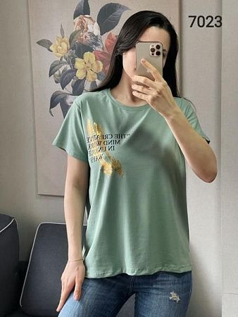 Футболка Fsn 7023 mint - делук