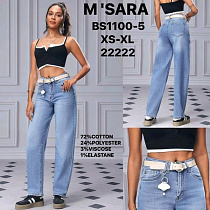 Джинсы Jeans Club BS1100-5 l.blue - делук