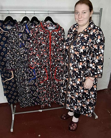 Халат Alberk A14 mix - делук