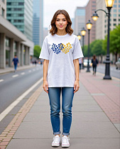 Футболка Mary Brand 572 white - делук