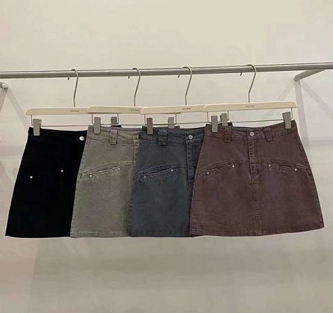 Юбка Style Nadezhda 5802 khaki - делук