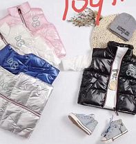 Жилетка Farbique 109 silver - делук