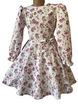 Платье Safi S29 white - делук