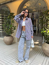 Рубашка Arina 2482 lilac - делук