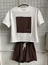 Костюм Sport Style 10269 brown - делук