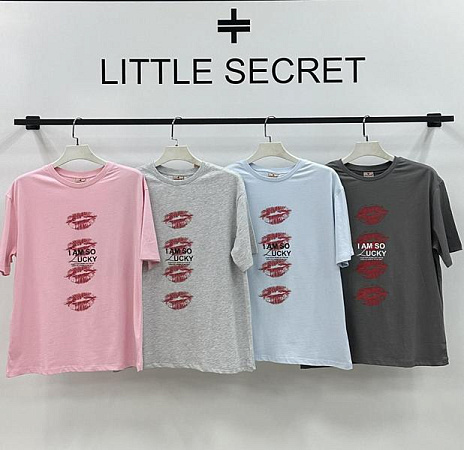 Футболка Little Secret 500452 l.blue - делук