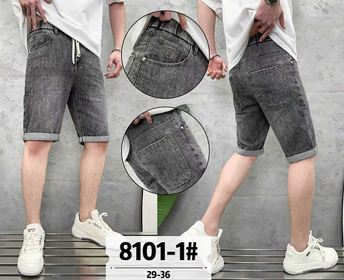 Шорты Baron Jeans 8101-1 d.grey - делук
