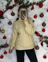 Свитер Novetly Store 26409 l.beige - делук