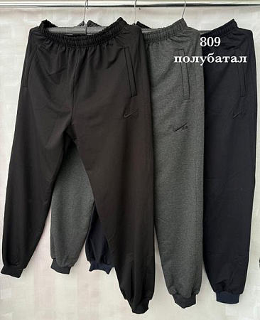 Штаны Спорт Shon S3670 black - делук