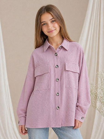 Рубашка Sunnytot ST39 pink - делук