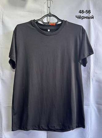 Футболка Minh MH676 black - делук