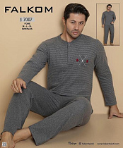 Пижама Romeo Life 7007 l.grey - делук