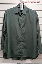 Рубашка Base C6037 d.green - делук