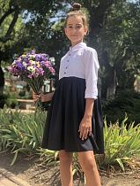 Блузка Marimaks 723 white - делук