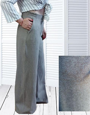 Штаны H&S 169 grey - делук