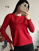 Свитер Fsn 716 red - делук