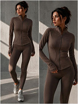 Кофта Спорт Arina 1799 brown - делук