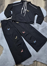 Костюм Спорт Limerense DD165 black - делук