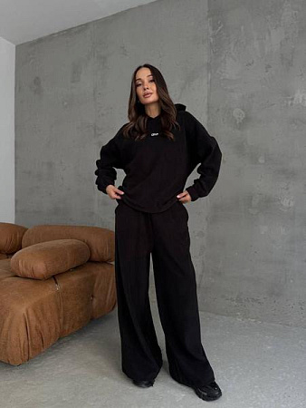 Костюм Спорт Modnulya 1671 black - делук