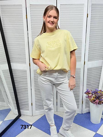 Футболка Mmc Clothes 7317 yellow - делук