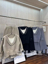 Костюм Delfinka 5507 beige - делук