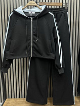 Костюм Спорт Nefertiti NF131 black - делук