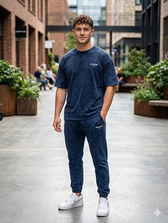 Костюм Спорт Moranny MR1582 navy - делук