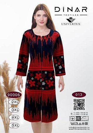 Халат Annet DO9006-13 red - делук