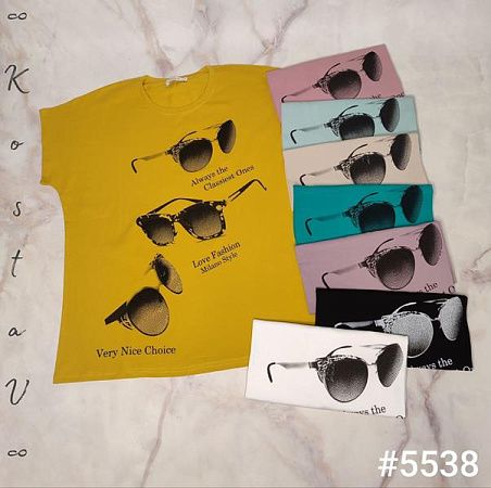 Футболка Kosta 5538 mix - делук
