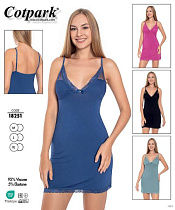 Ночнушка Trikotag 18251 black - делук