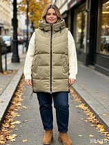 Жилетка Jacket 6921 olive - делук