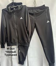Костюм Спорт Minh MH1083 black - делук