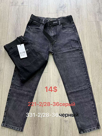Джинсы God Baron 331-2 black - делук