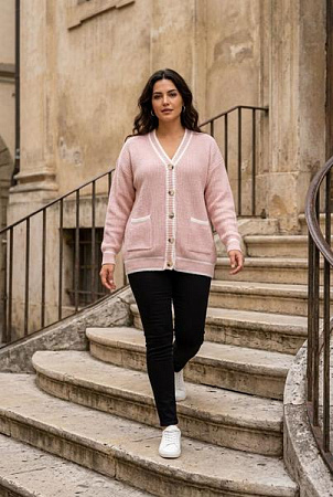 Кофта Kosta 571 pink - делук