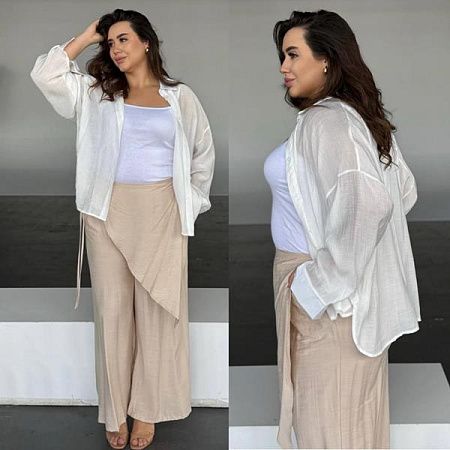 Штаны Seven Zikina 1325 beige - делук