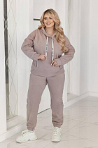 Костюм Спорт Modnulya 3071 beige - делук