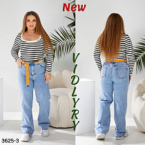 Джинсы Vidlyry 3625-3 l.blue - делук