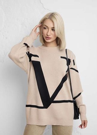 Свитер Peng 174 beige - делук