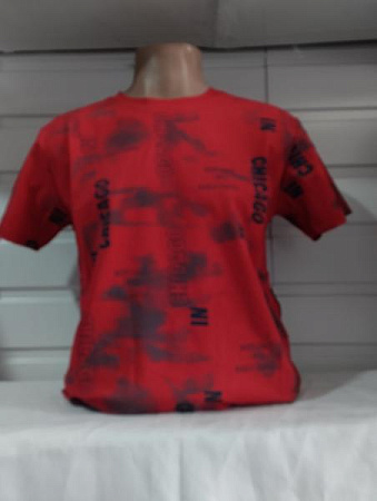 Футболка Panda 1815 red - делук