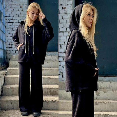 Костюм Спорт Karolina KR299 black - делук