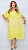 Платье Romeo Life RL435 yellow - делук
