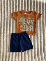 Футболка Baby Boom 1093 brown - делук