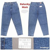 Джинсы Relucky M0557-2 blue - делук
