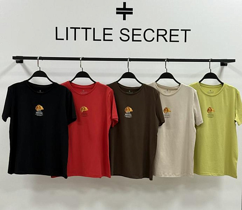 Футболка Little Secret 600072 brown - делук